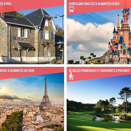 Le Cocon Douillet - 5" De La Gare - Wifi - Acces Direct Paris & Disneyland La Ferte sous Jouarre Bagian luar foto